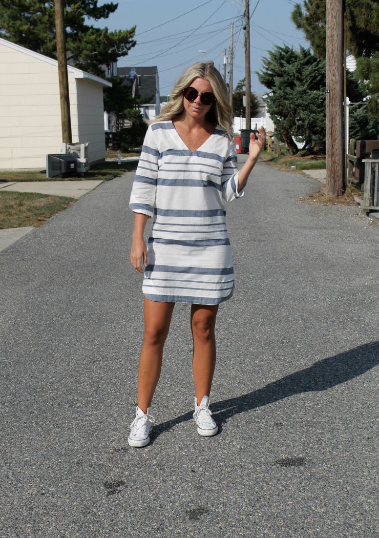 dresses to wear with sneakers
